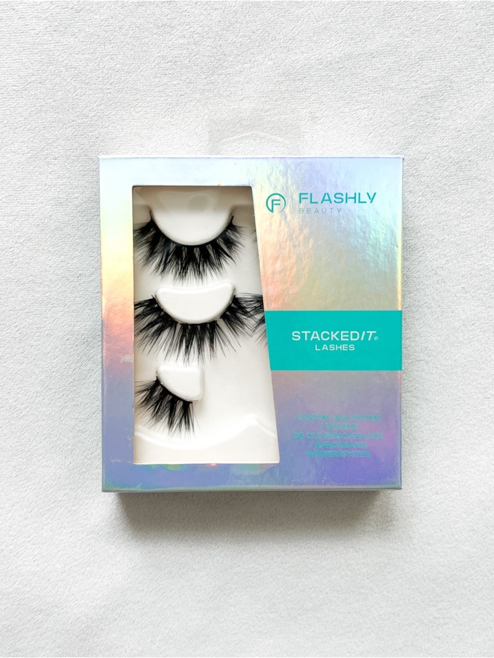 Flashly Beauty Stacked It Lashes – Black